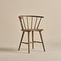 2x Swallow Chair Set Smoked Oak 2