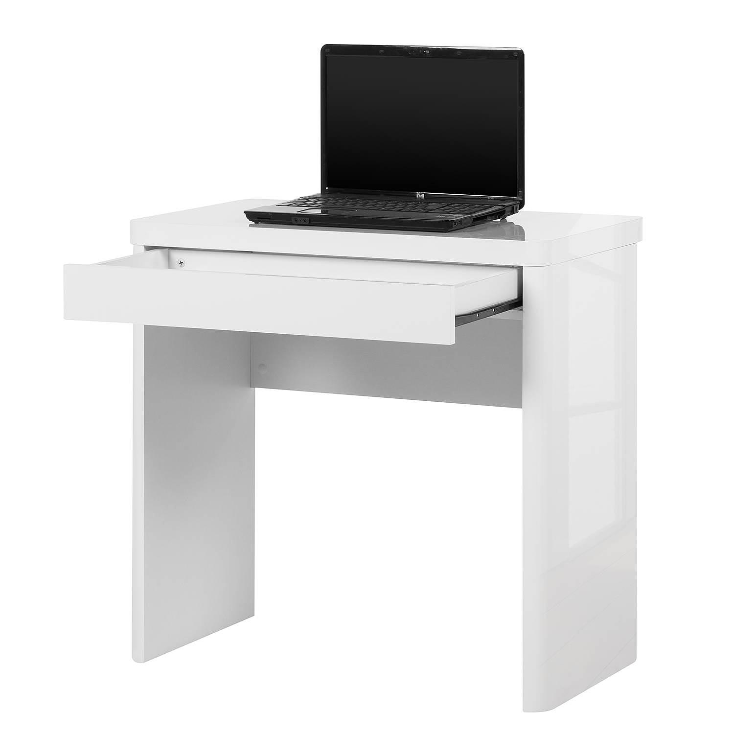 Cu-Libre 80 Desk High Gloss White 76x 79cm 4