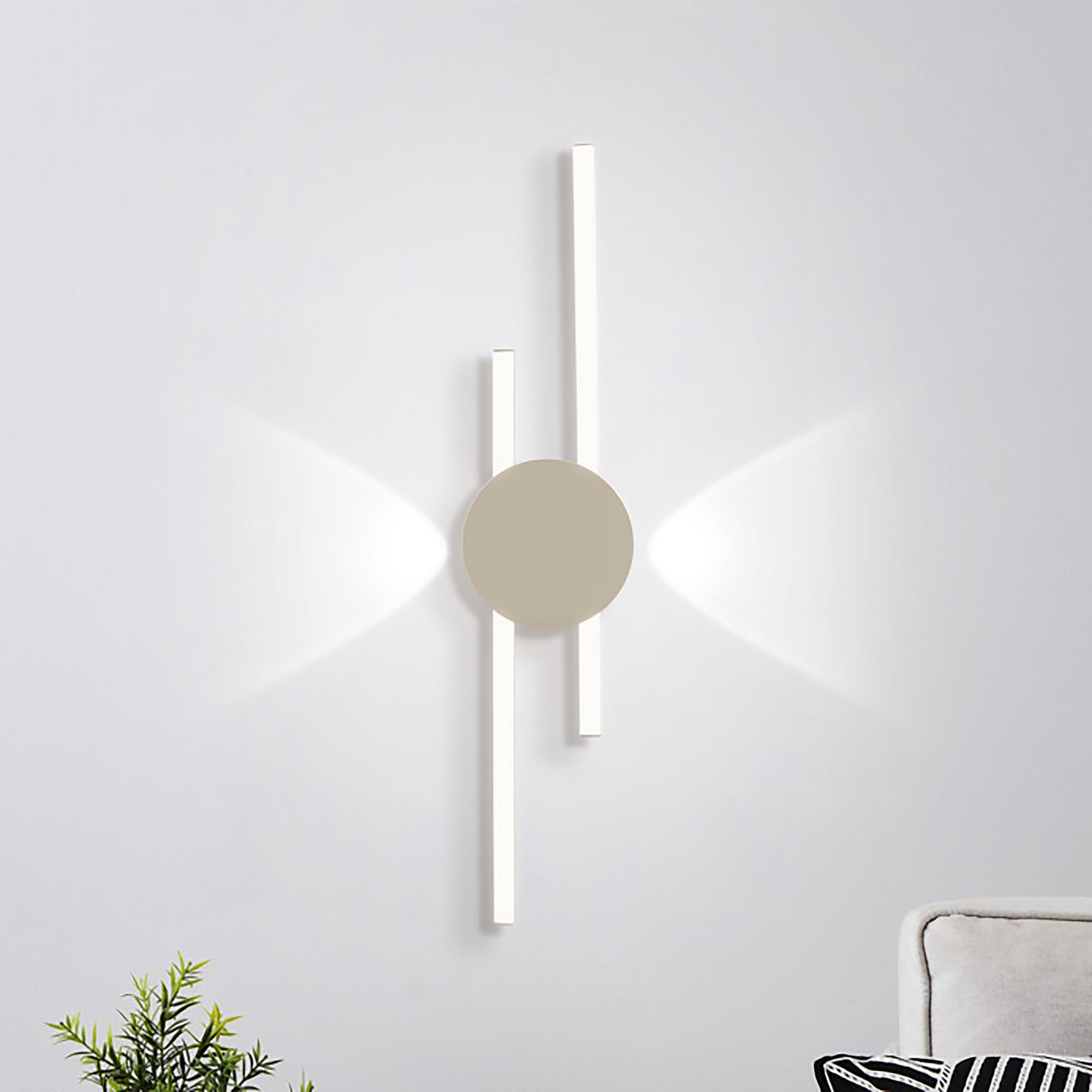 Venticello LED Ceiling Light 2-Light Aluminum Sand White 0