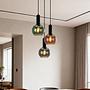 Almota Pendant Light 3-Light Stained Glass Multicolored 2