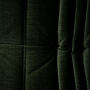 Poltrona Togo Wave Rib Velluto Verde Muschio 7