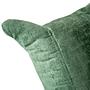 Togo Armchair and Ottoman Set Washed Velvet Forest Green 12