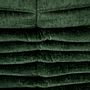Togo Armchair and Ottoman Set Washed Velvet Forest Green 13