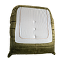 Togo Sessel und Ottoman Set Wave Samt Olivgrün 5