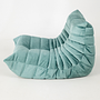 Togo Sessel Wave Rib Samt Aqua 5