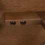 Fabianki Side Table Walnut Ø48 cm 4