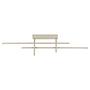Trepiliano LED ceiling light 1-light aluminum sand 4