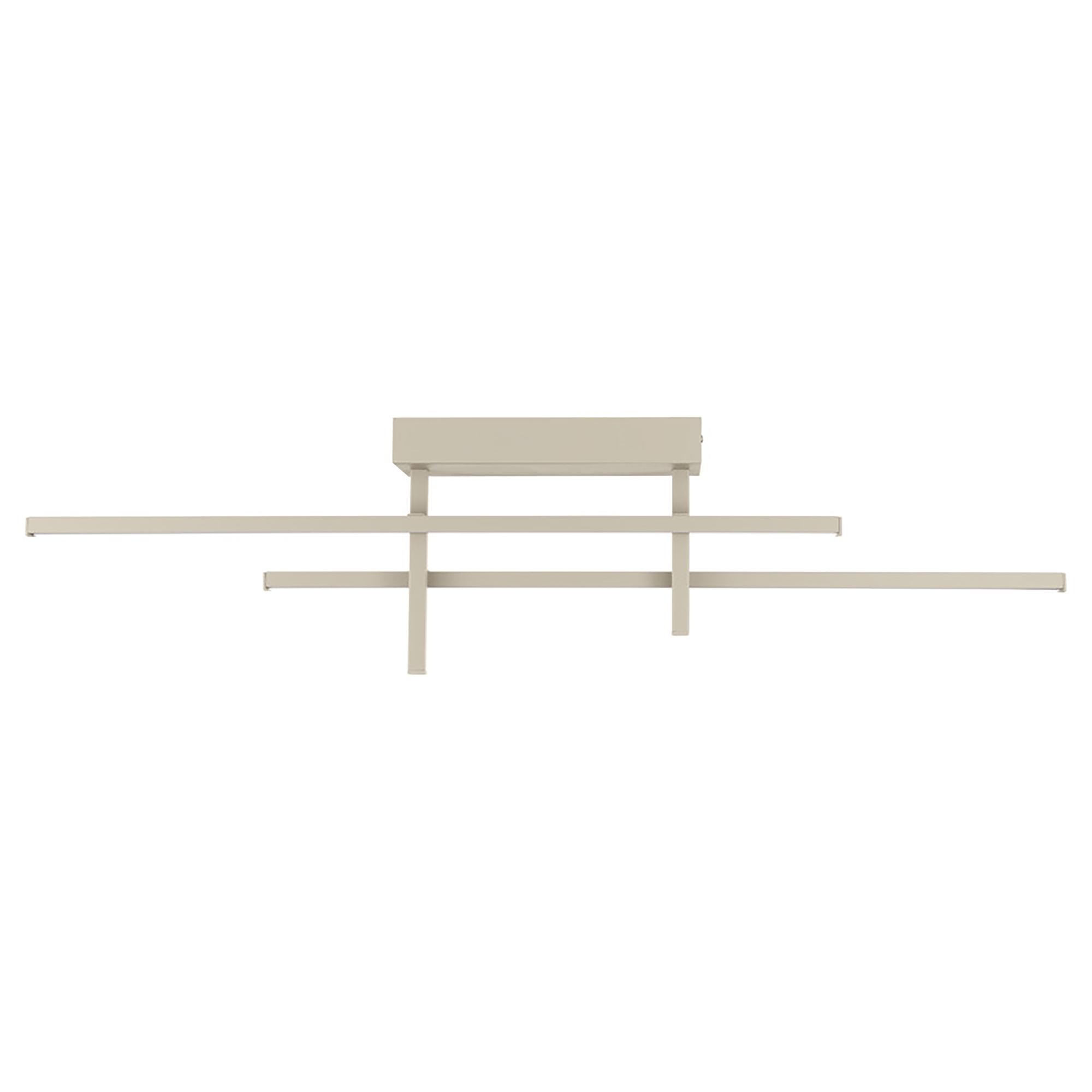 Trepiliano LED ceiling light 1-light aluminum sand 4
