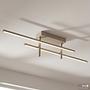 Trepiliano LED ceiling light 1-light aluminum sand 1