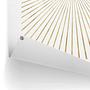 Outdoor Poster Golden Sun PVC Gold 60x80 cm 3