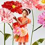 BLOOM Decorative Flower Paper Iron Pink 3