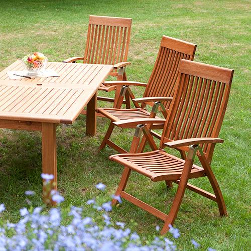 Comodoro Folding Chair Solid Eucalyptus 2