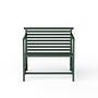 19 Outdoors Garden Chair Aluminum Green 3