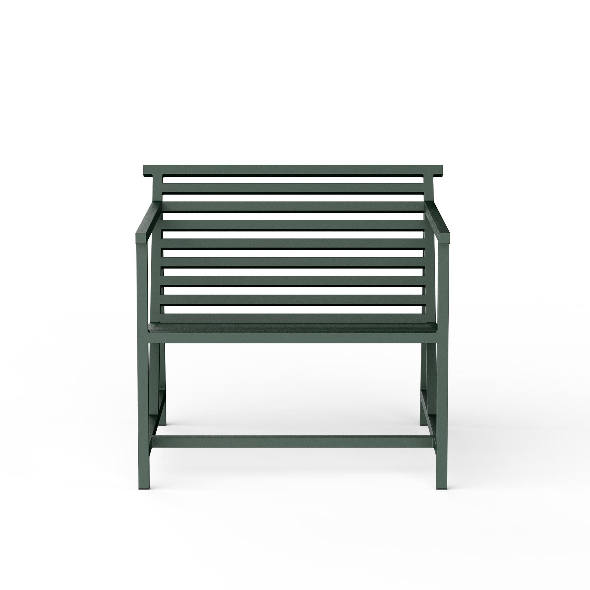 19 Outdoors Garden Chair Aluminum Green 3