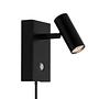 Omari Wall Light 1-Light Steel Black 1