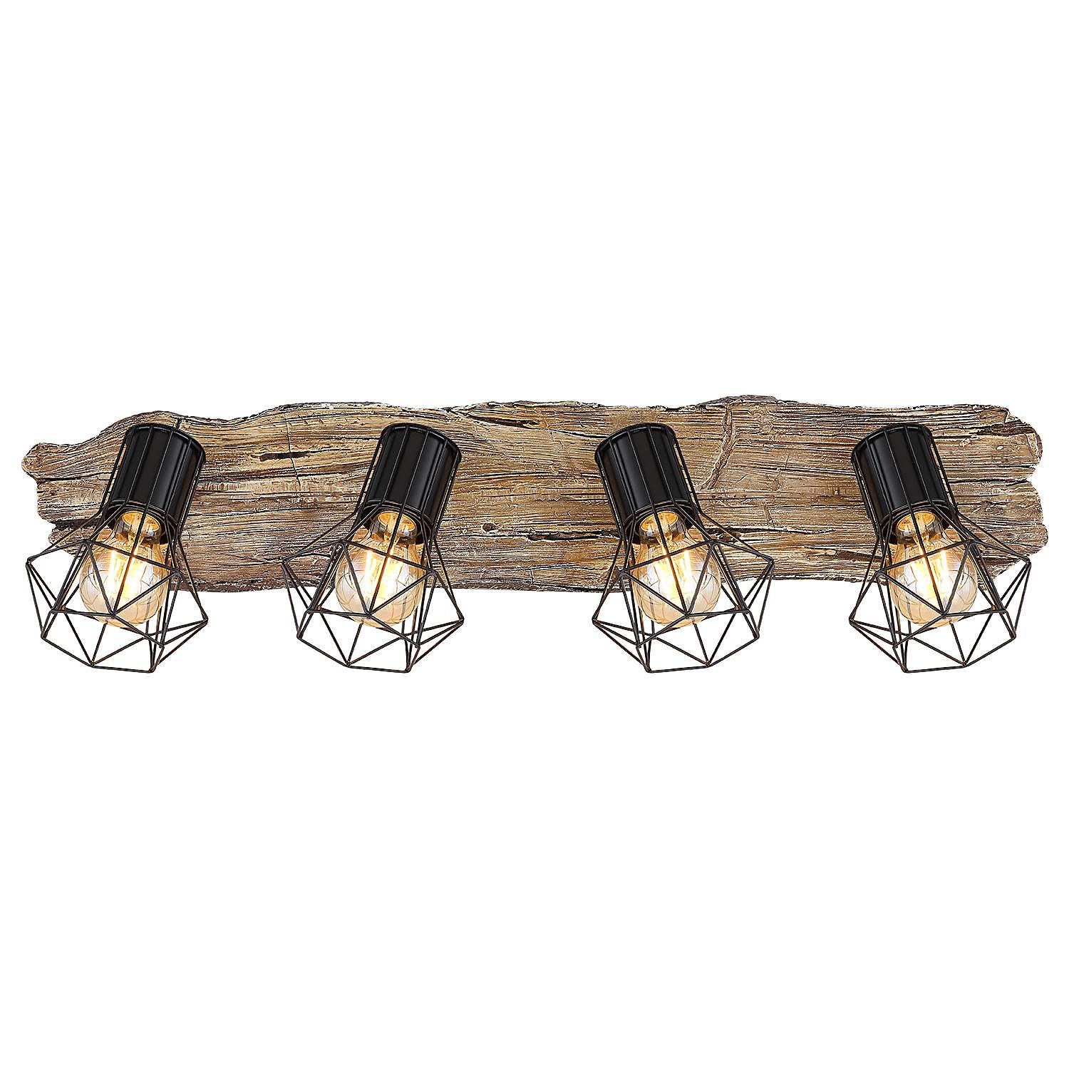 Priska Ceiling Spotlight Type B 4-Light Iron Acrylic Glass 4