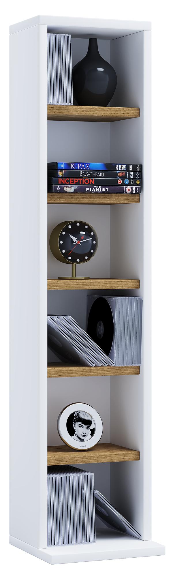 Elementa Shelf Oak Decor White 1