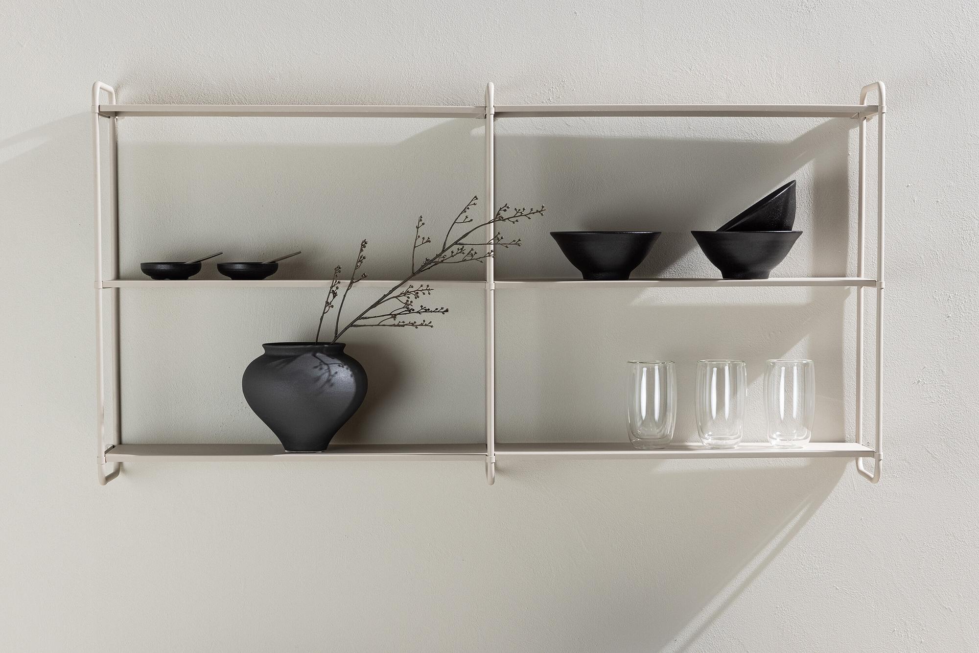 Lyon Wall Shelf Cream White 2