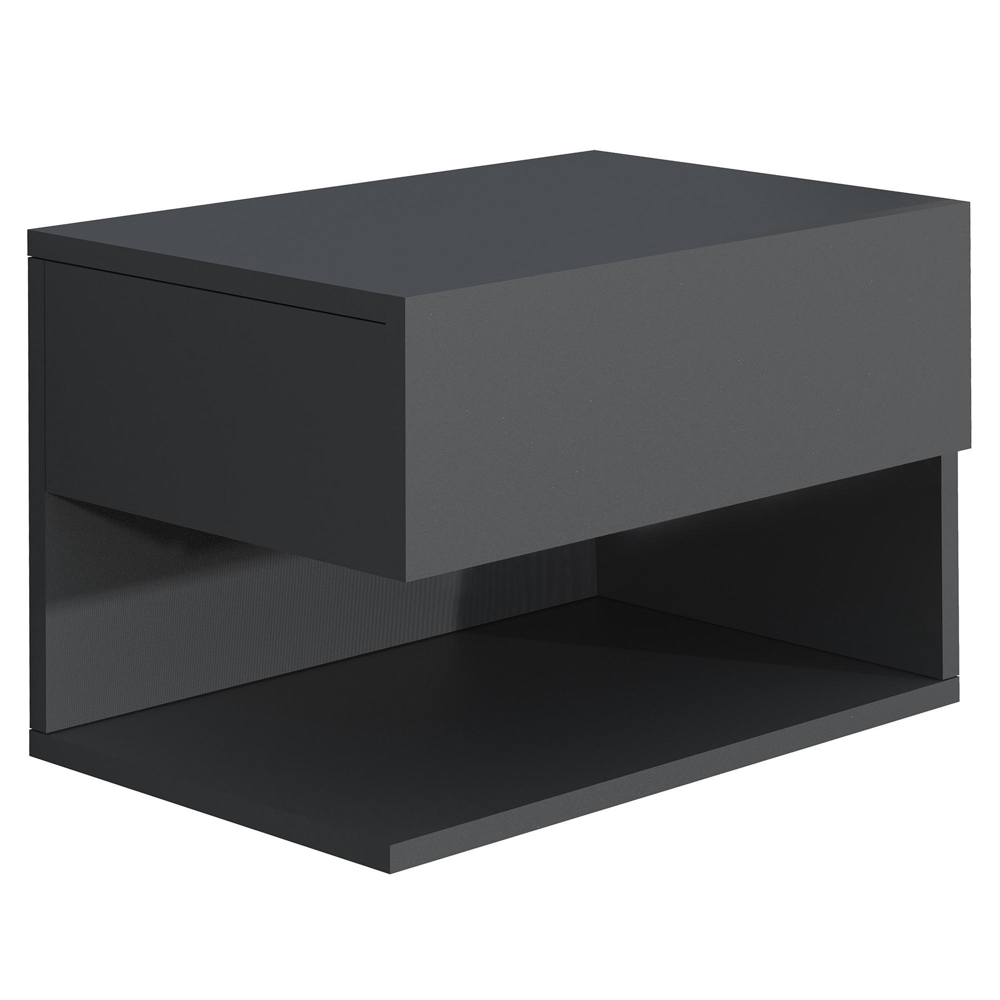 Usal XL Hanging Nightstand Black 0