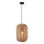 Husley Cast Iron Pendant Light 1-Light Paper Natural 4