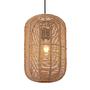 Husley Cast Iron Pendant Light 1-Light Paper Natural 3