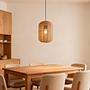 Husley Cast Iron Pendant Light 1-Light Paper Natural 2