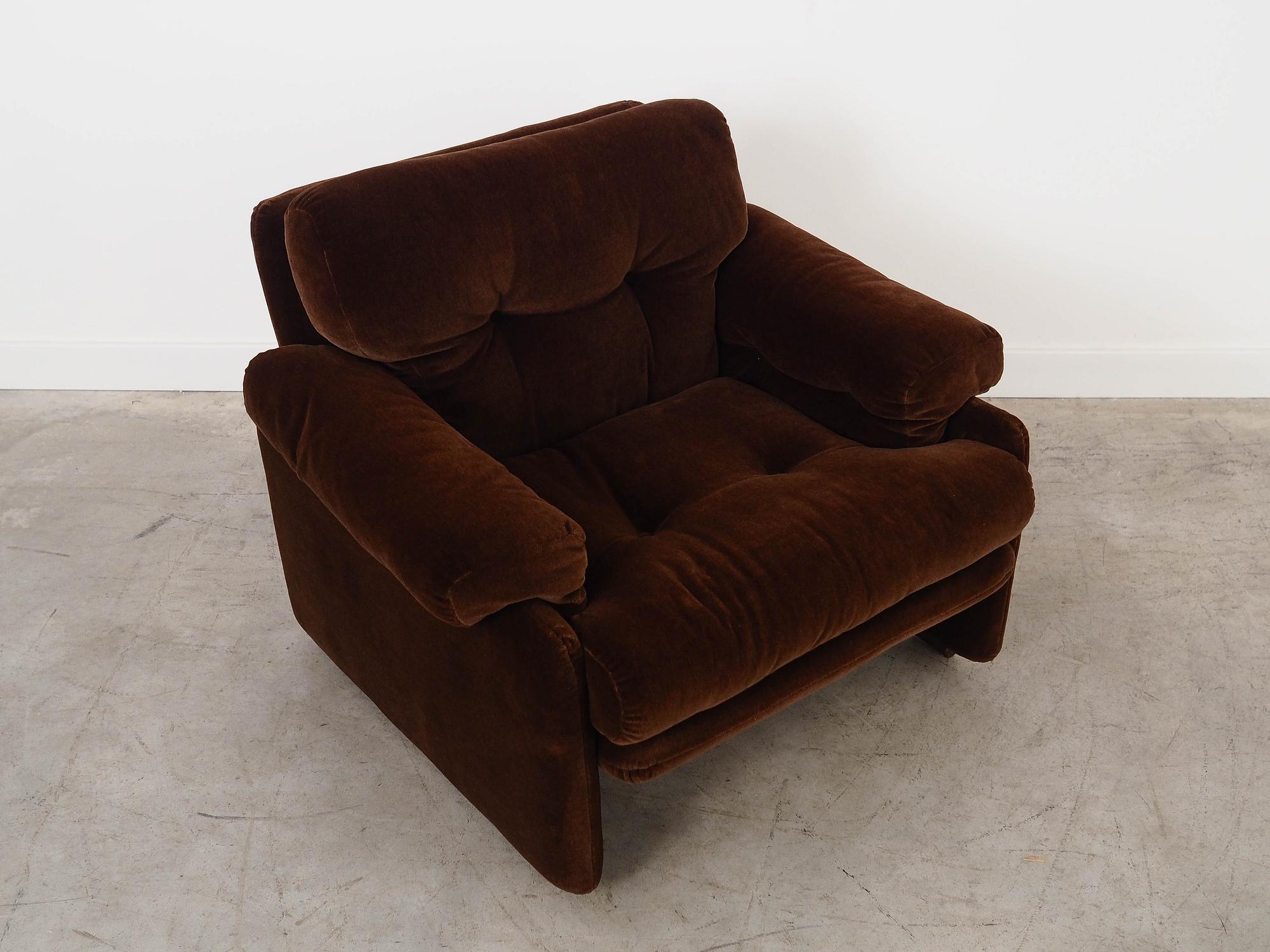 Coronado Sessel 1960er Jahre Braun 7