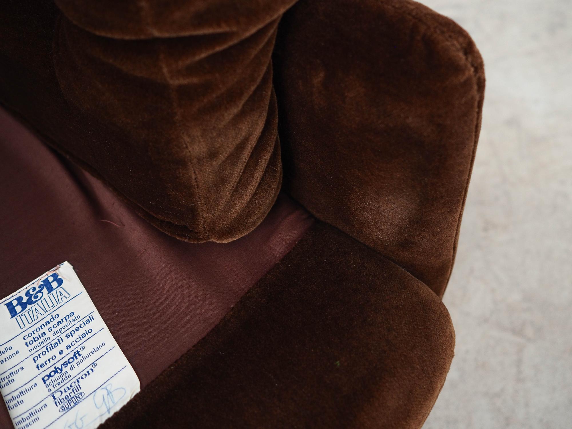 Coronado Armchair 1960s Brown 12