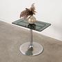 Coffee table glass 1970s 7