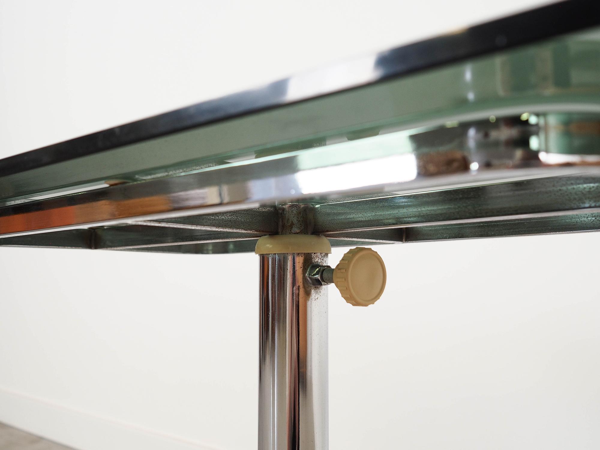 Couchtisch Glas 1970er Jahre 11