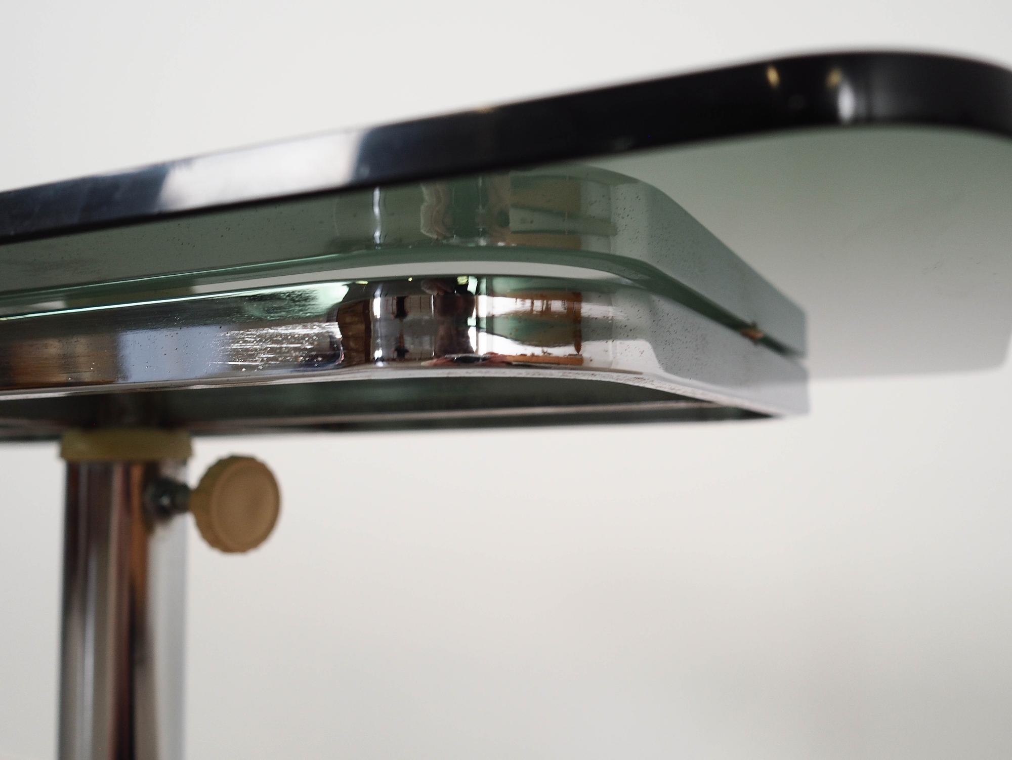 Coffee table glass 1970s 13