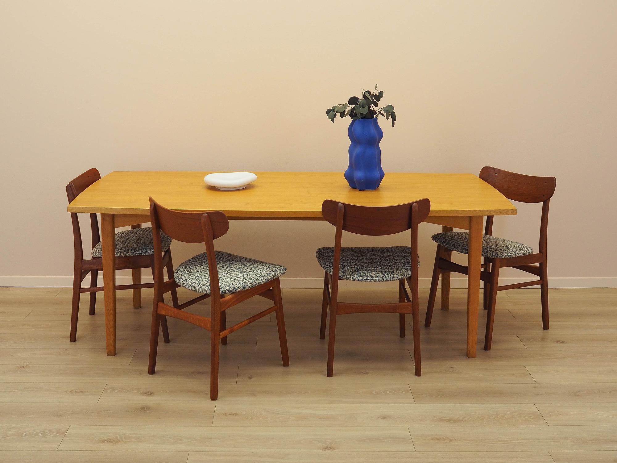 Ash Table 1970s Brown 1