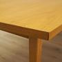 Ash Table 1970s Brown 8
