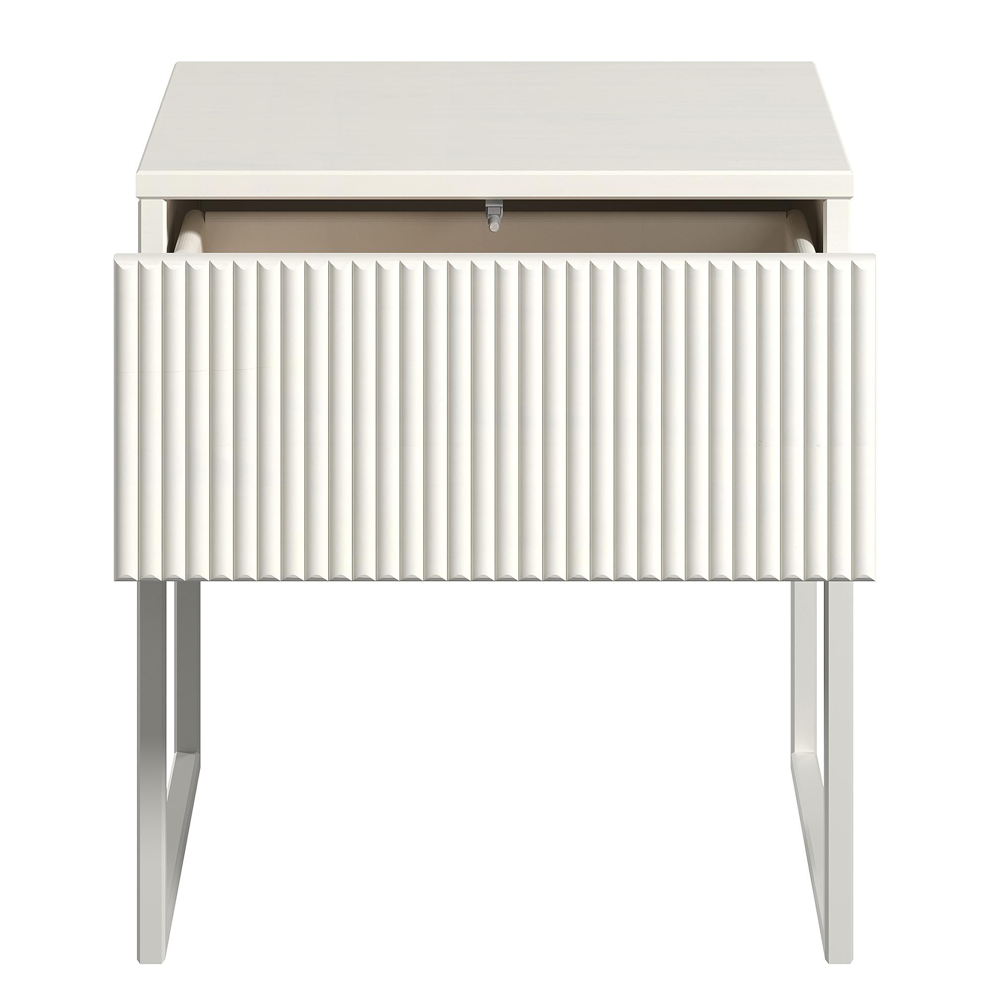 SKAO Nightstand Solid Cashmere 44x40 cm 2