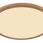 1-Light Sapana LED Ceiling Light Acrylic Glass Brown Ø42cm 3