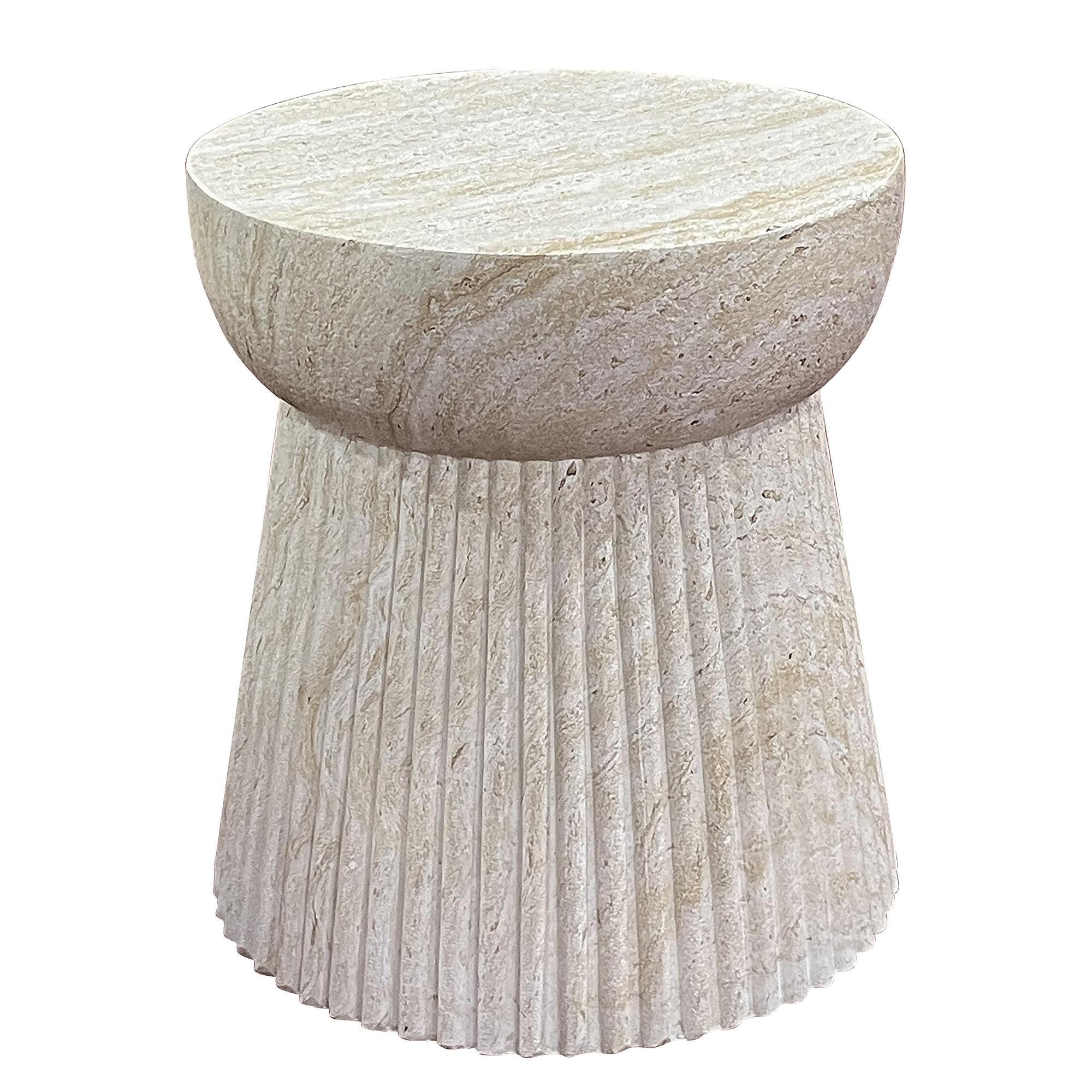 Bonn B Side Table Clay 43x37 cm 1