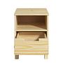 HAIYO Nightstand Solid Pine 3
