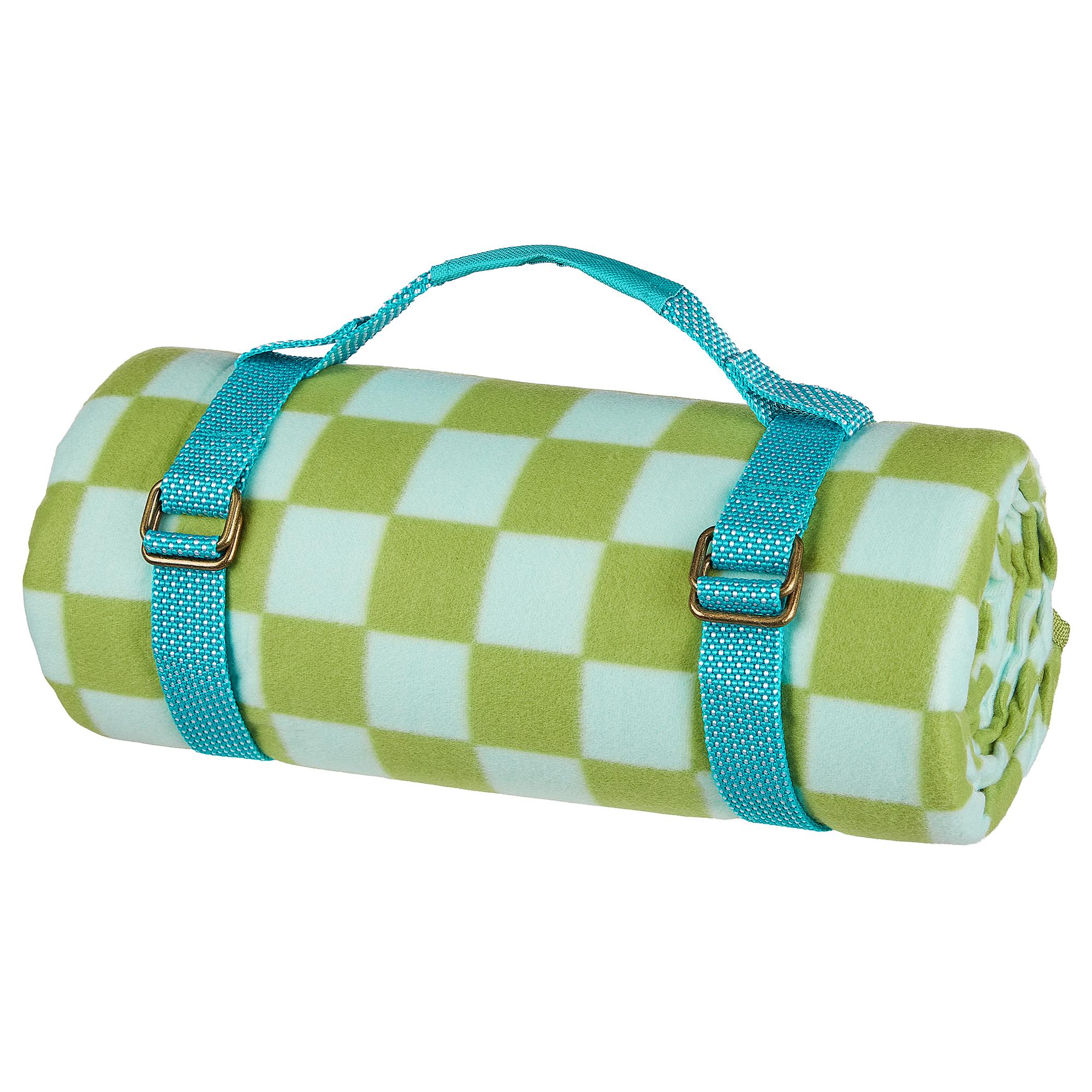 GET TOGETHER Picnic Blanket Blue Green 0