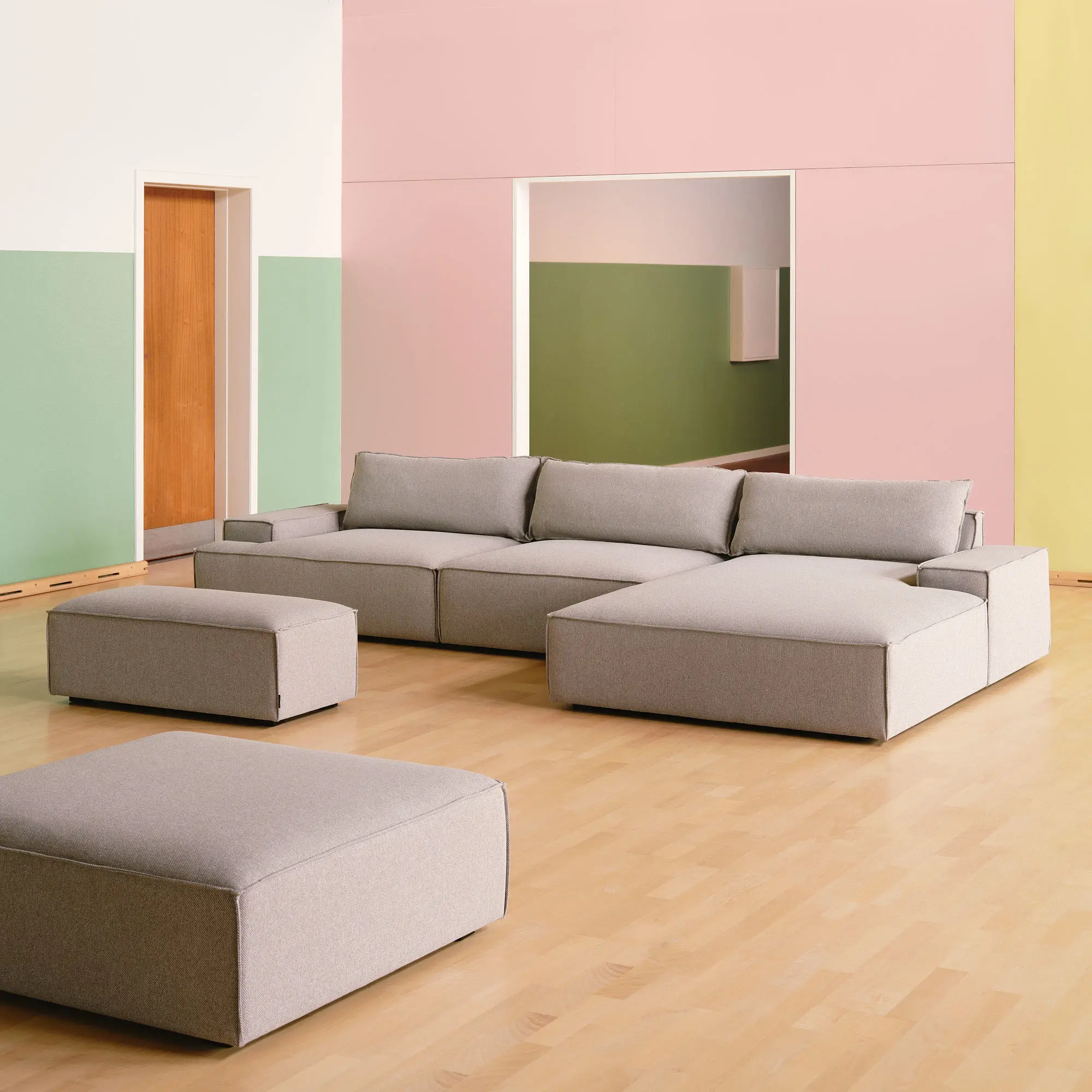 Daphne 1-Sitzer Modul Agnes Brown 7