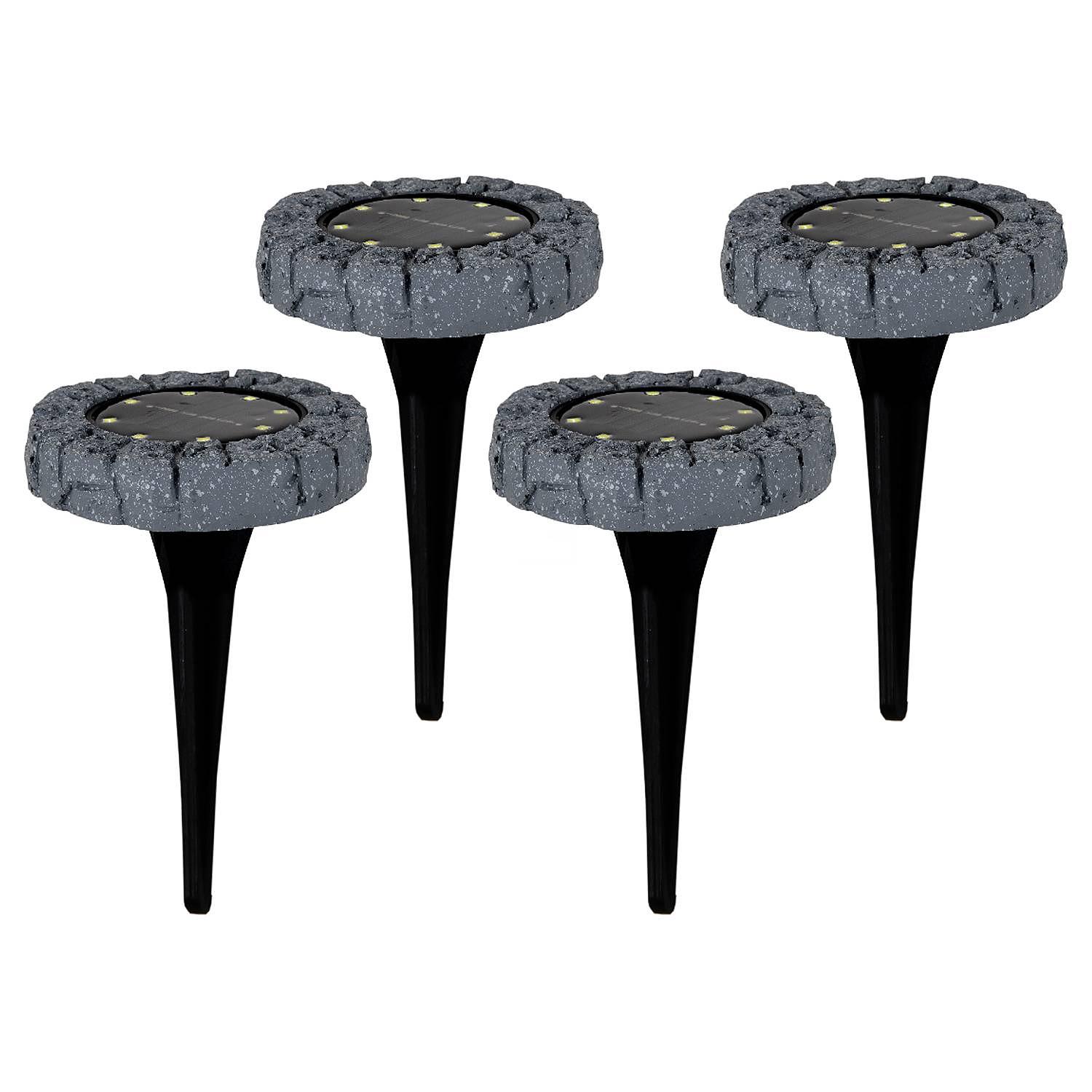 4x Unverre LED 1-Light Ground Spike Polycarbonate 0