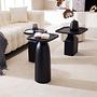 BOUZZ Side Table Solid Mango Black 2