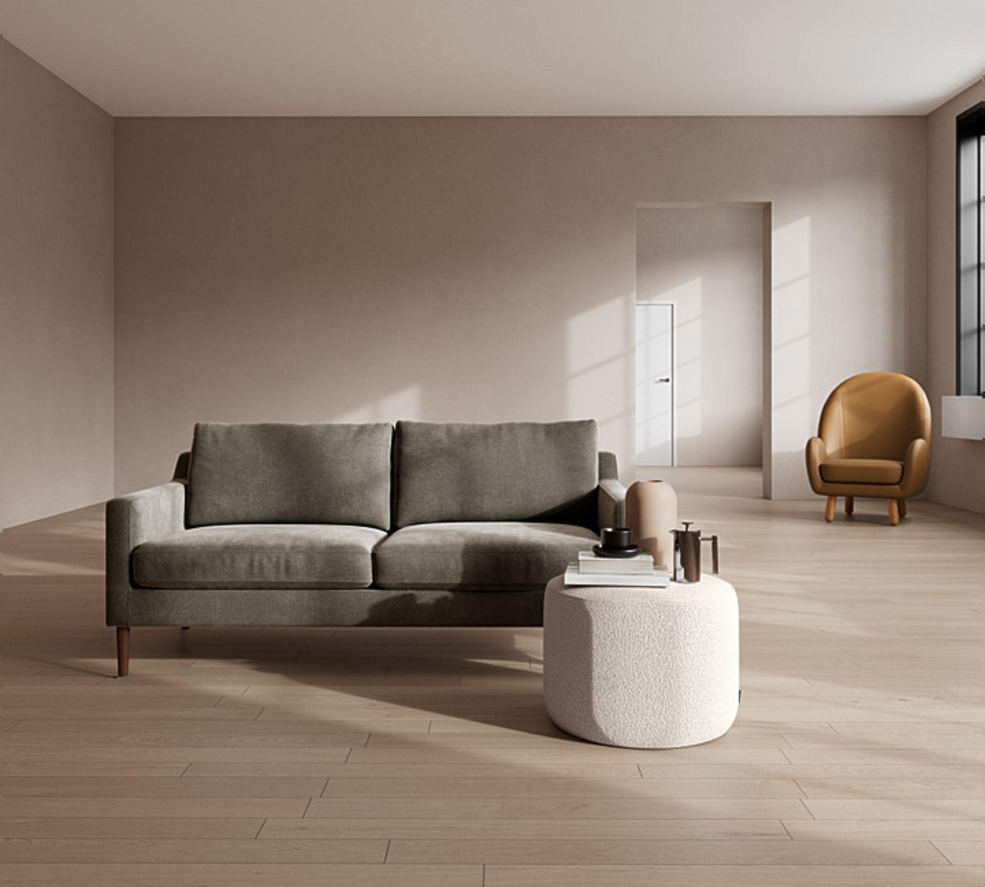 Astha Sofa 2-Sitzer Planet Grey Green 3