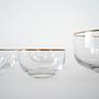 Glasservier-Set 1970er Jahre 5