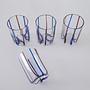 Glasses Set of 4 Multicolored 1970s 5