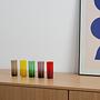 Glass Set Multicolored 1960s 1