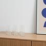 Glasses Set of 6 1960s 1