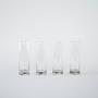 Glass set Hollywood Regency style 1970s 2