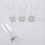 Glass set Hollywood Regency style 1970s 5