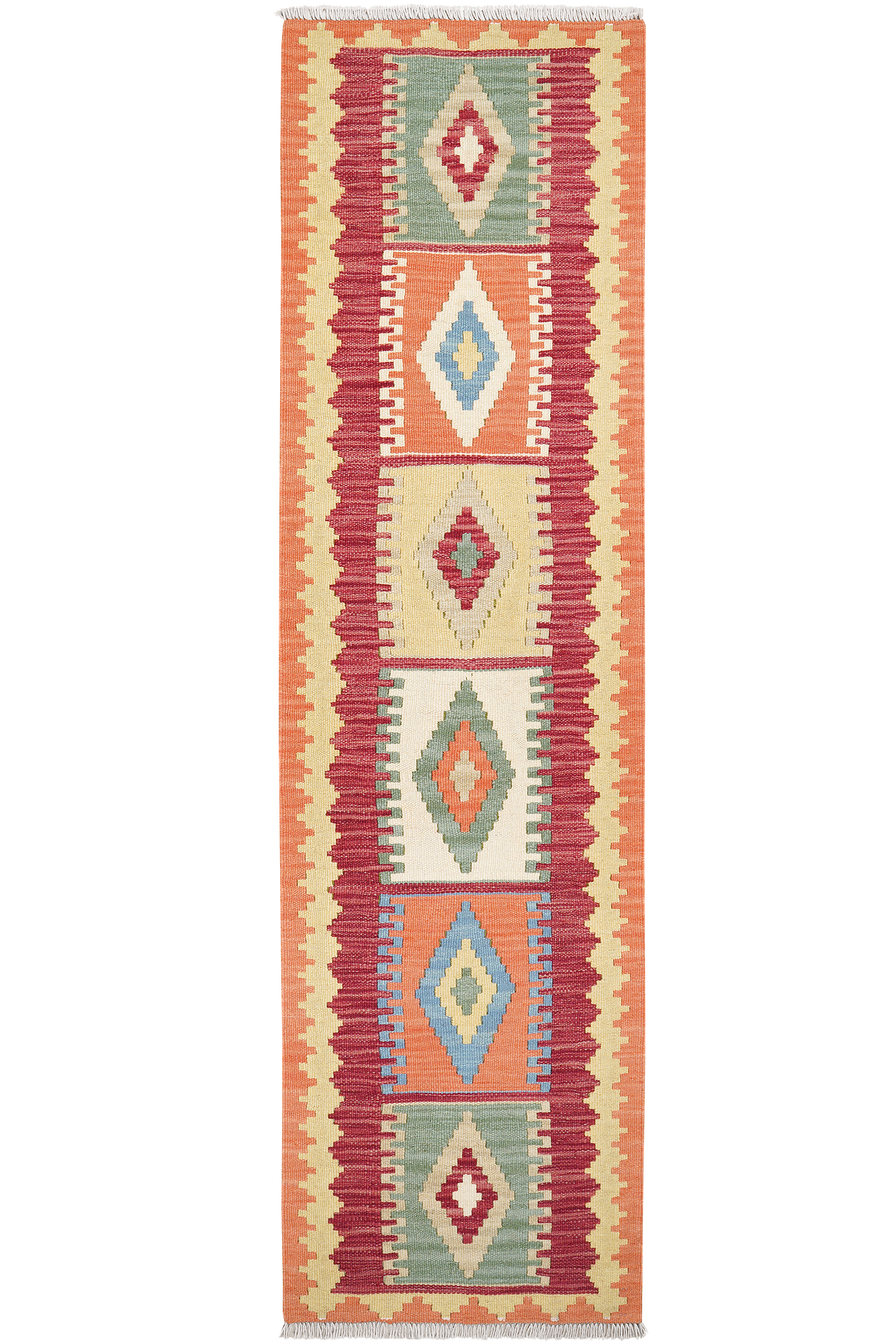 Kelim Gashgai 59x214cm Bunt 0