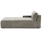 Daphne 1-Sitzer Récamiere Links Planet Grey Green 3